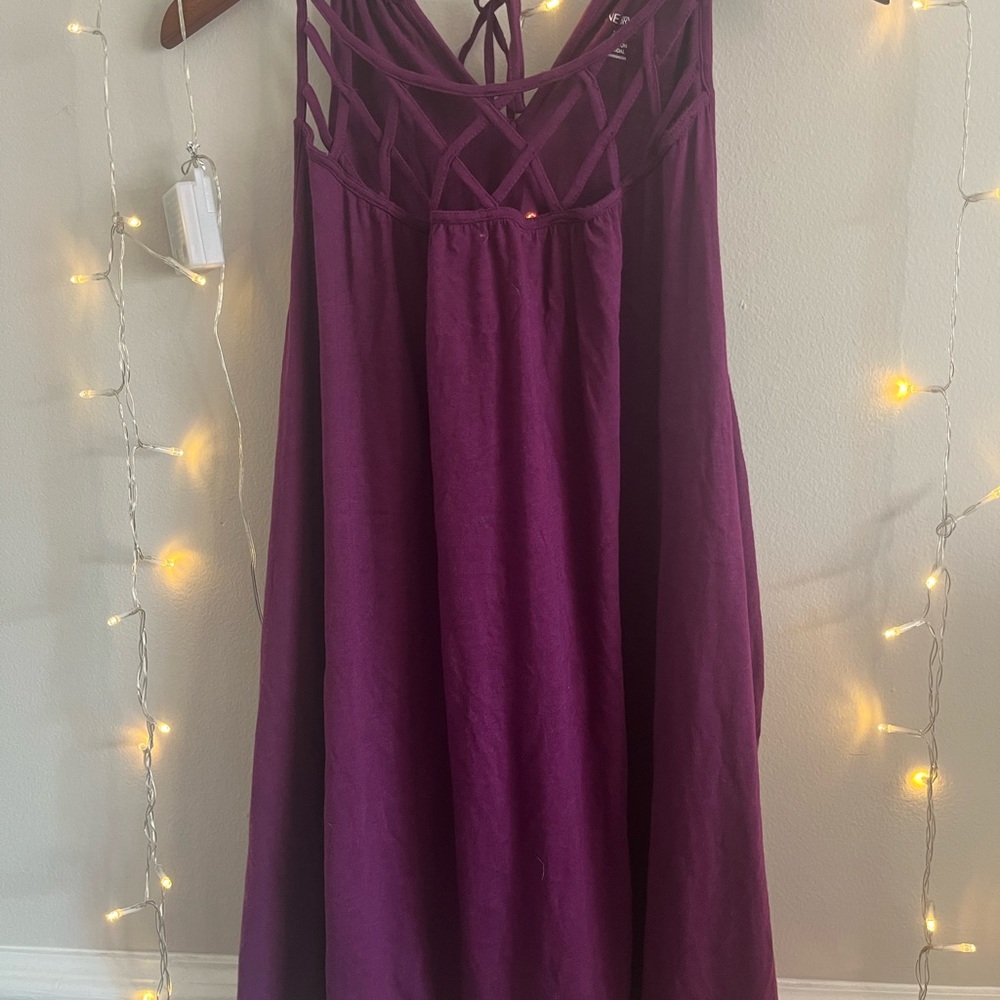 Lane Bryant | Lattice Top Tank with Tie At Neck | Size 26/28